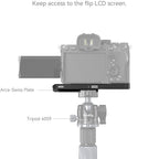 SmallRig 3984 Support en L pliable pour Sony Alpha 7R V / Alpha 7 IV / Alpha 7S III