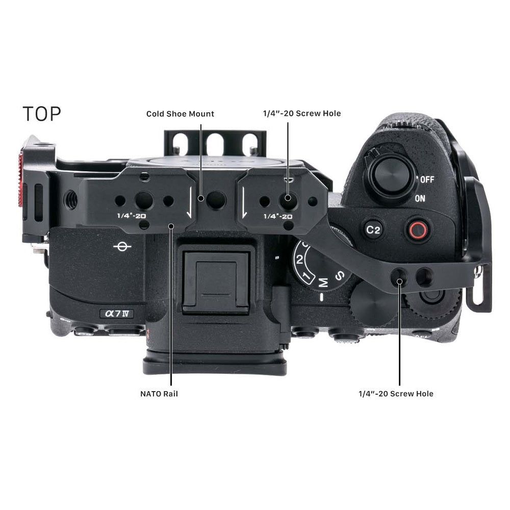 Tilta TA-T30-A-B Cage für Sony a7 IV Basic Kit – Black