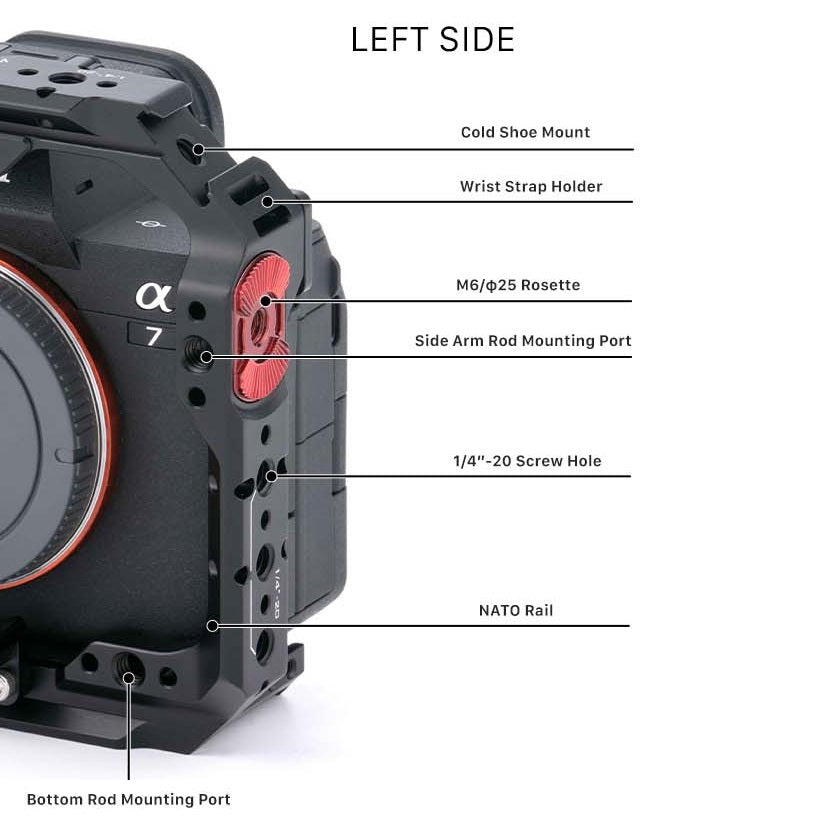 Tilta TA-T30-A-B Cage für Sony a7 IV Basic Kit – Black