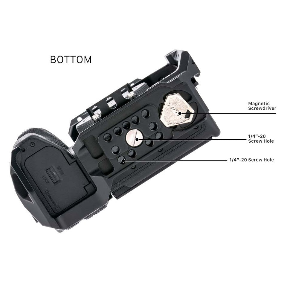 Tilta TA-T30-A-B Cage für Sony a7 IV Basic Kit – Black