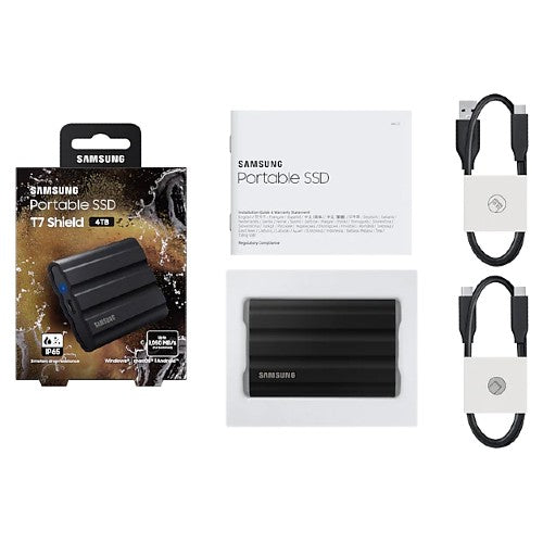 Samsung Portable SSD T7 Shield 4TB schwarz