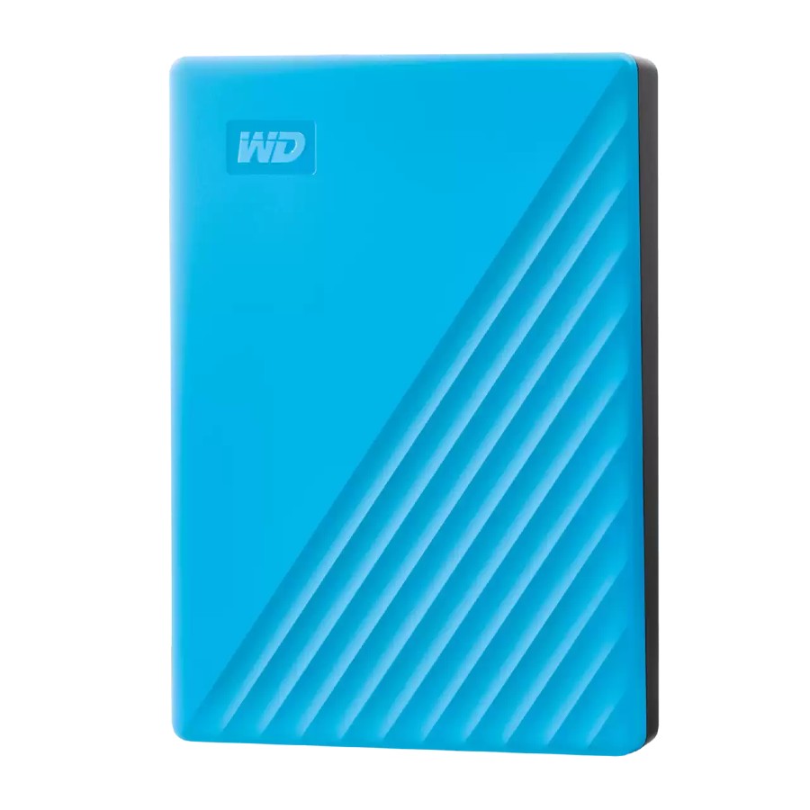WD My Passport 4TB Disque Dur Externe - Bleu