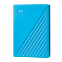 WD My Passport 4TB Disque Dur Externe - Bleu
