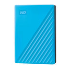 WD My Passport 4TB Disque Dur Externe - Bleu