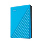 WD My Passport 4TB Disque Dur Externe - Bleu