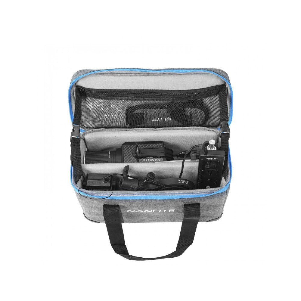 Nanlite Forza 60 II LED Dual Kit (mit Gehäuse, Stativ, Fresnel und Softbox)