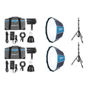 Nanlite Forza 150B Bi-color LED Dual Kit (mit Lichtstativ und Softbox)