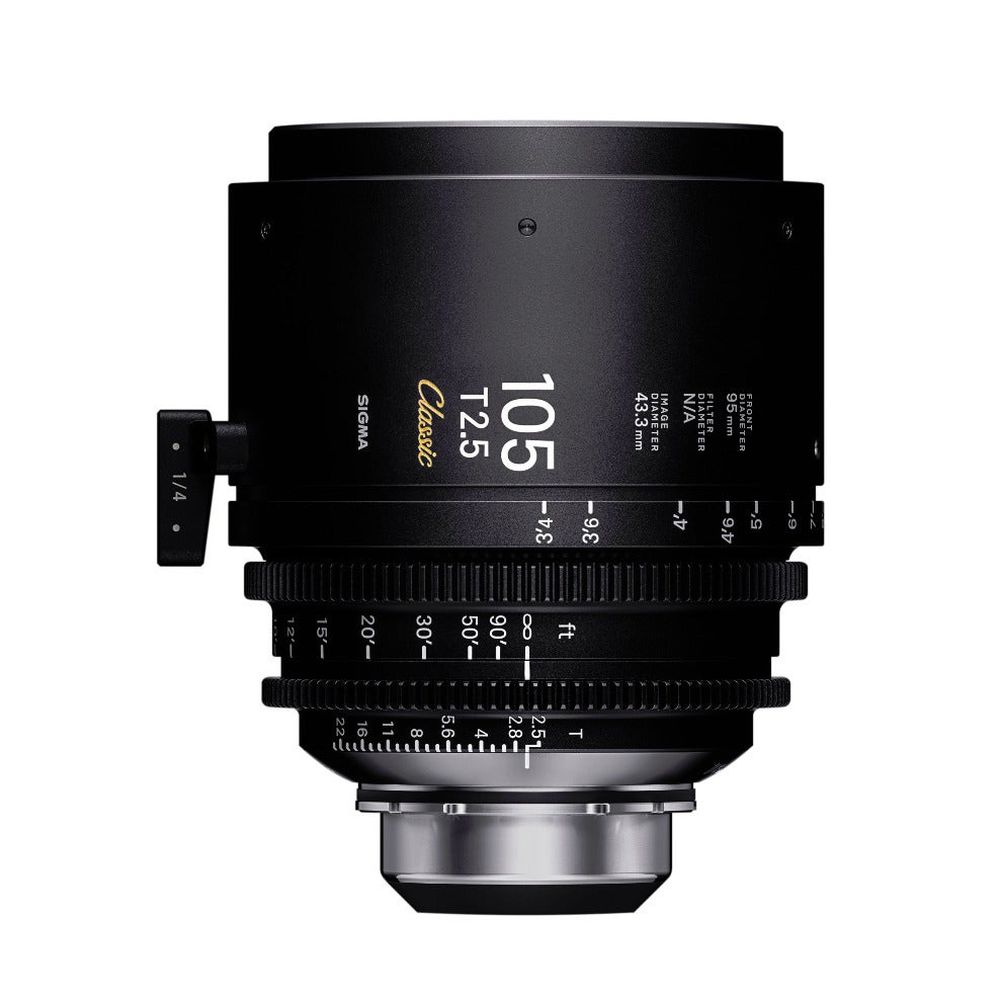 Sigma 105mm T2.5 FF Classic F/AP2 (Metric) PL Metric, i/Technology