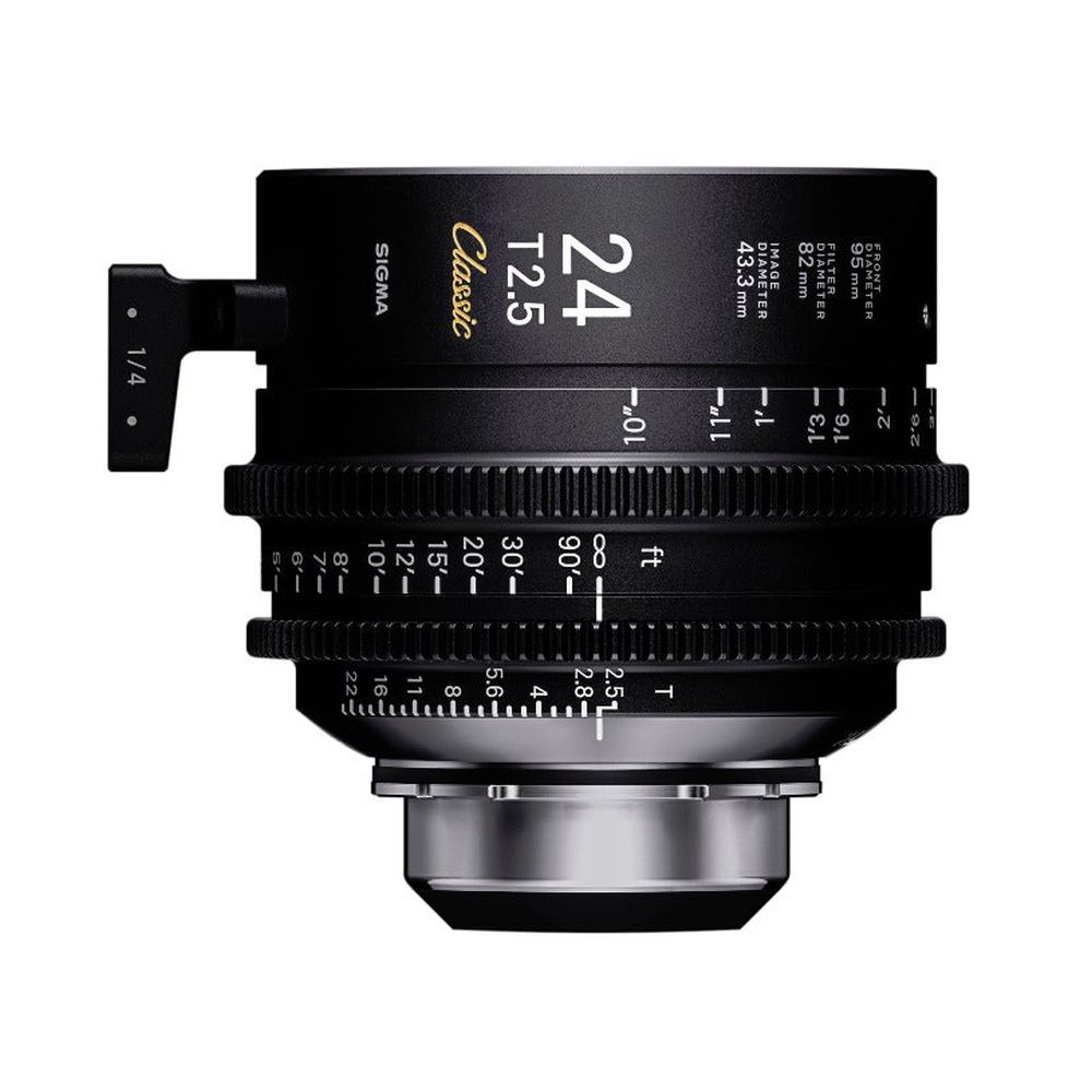 Sigma 24mm T2.5 FF Classic F/AP2 (Metrisch) PL Metrisch, i/Technology