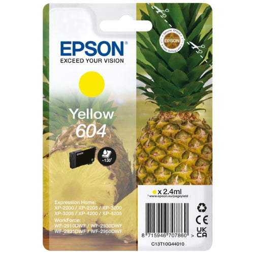 Epson Singlepack Yellow 604 Tinte