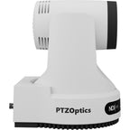 PTZOptics Move 4K, a 3th Gen PTZ appareil photo, 12X Optique Zoom Blanc