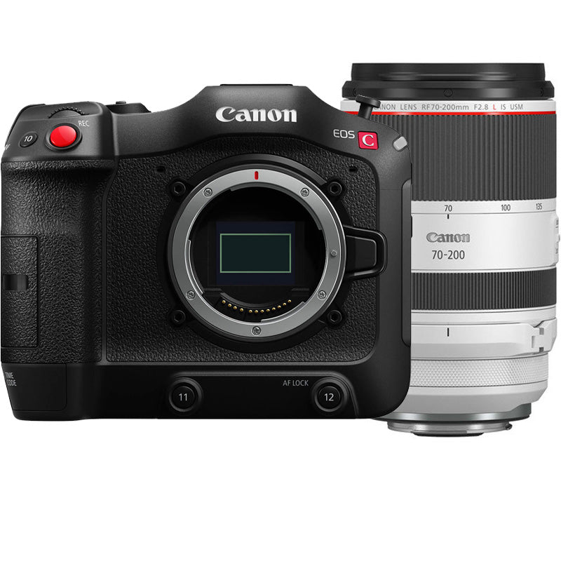 Canon EOS C70 + RF 70-200mm f/2.8 L IS USM