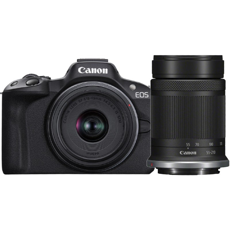 Canon EOS R50 + RF-S 18-45mm IS STM + RF-S 55-210mm f/5-7.1 IS STM