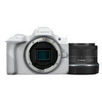 Canon EOS R50 Blanc + Canon RF-S 18-45mm f/4.5-6.3 IS STM