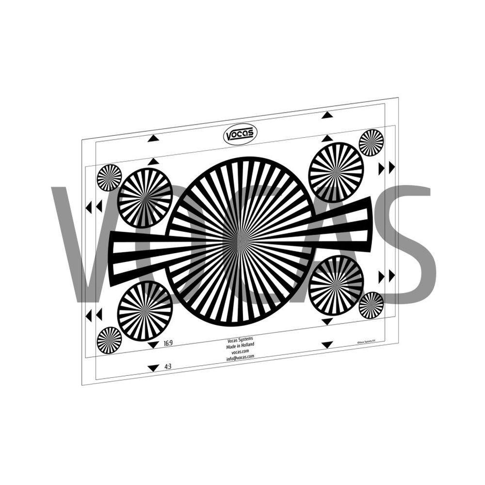 Vocas Backfocus / carte blanche 297 x 210mm A4