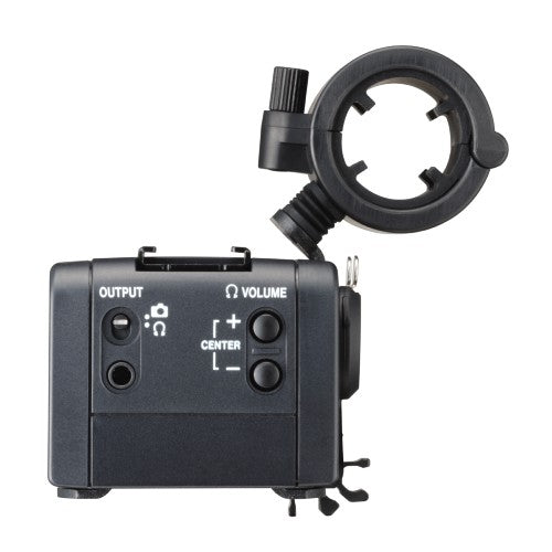Canon EOS R5 C + Adaptateur de Microphone XLR Tascam CA-XLR2d-C pour Canon