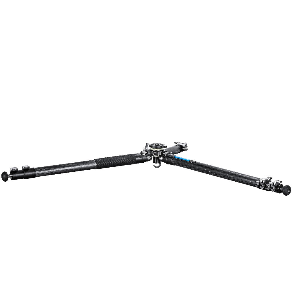 Leofoto Manba LV-284C Stativ + BV-5 Videokopf