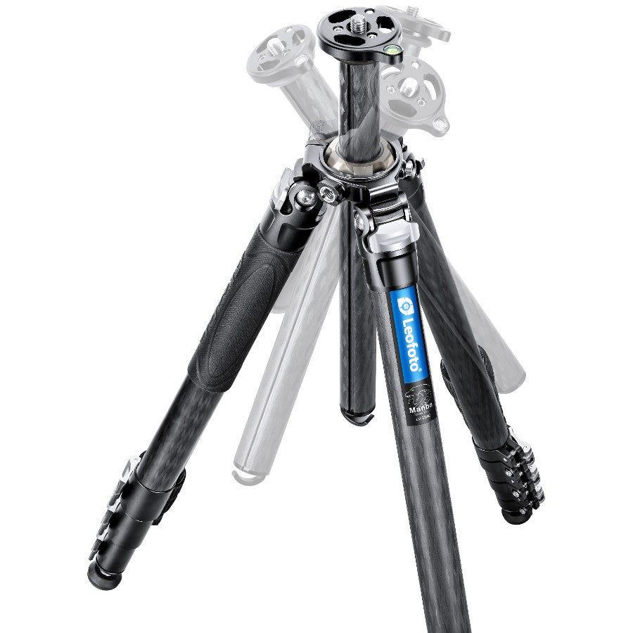 Leofoto Manba LV-284C Stativ + BV-5 Videokopf