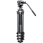 Leofoto Manba LV-284C Stativ + BV-5 Videokopf