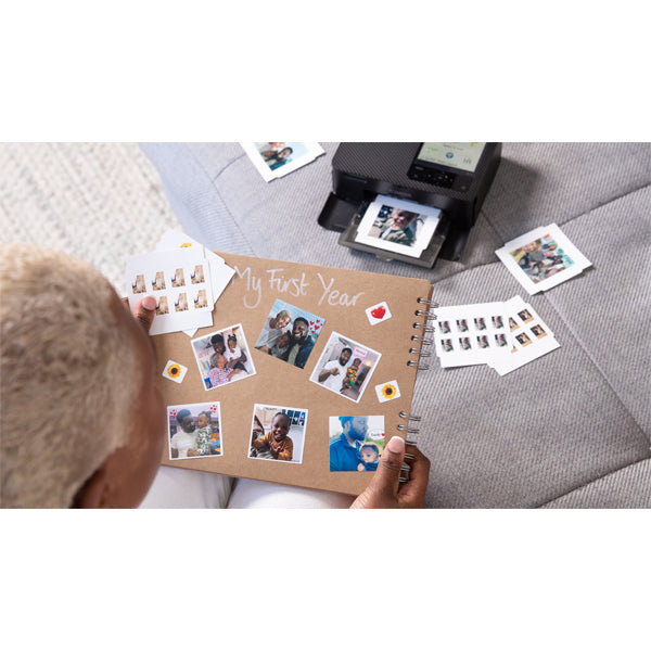Canon SELPHY CP1500 Schwarz + RP-108 Papier 10X15, 108 Drucke