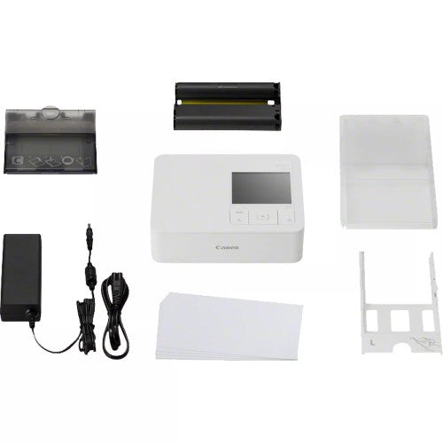Canon SELPHY CP1500 Blanc + RP-108 Papier 10X15, 108 impressions