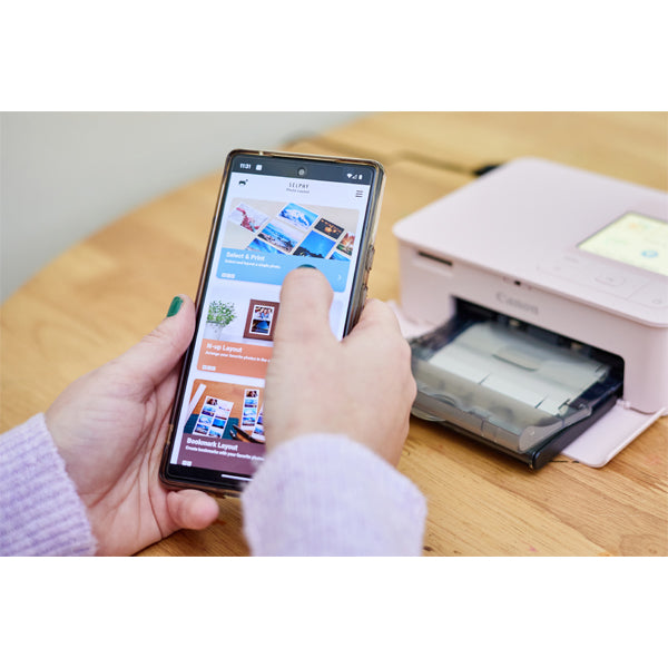 Canon SELPHY CP1500 Rosa + RP-108 Papier 10X15, 108 Ausdrucke