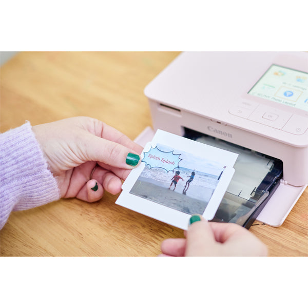 Canon SELPHY CP1500 Rosa + RP-108 Papier 10X15, 108 Ausdrucke