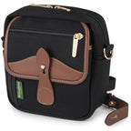 Billingham POLA STOWAWAY - Cuir noir / Tan