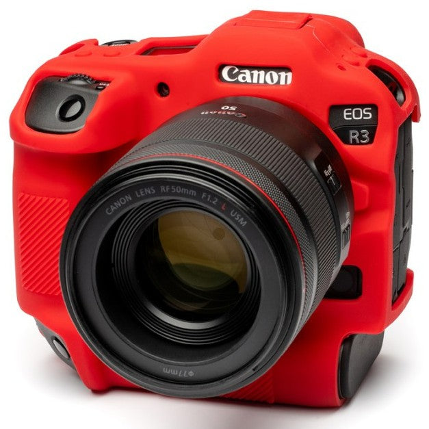 easyCover Gehäuse Cover für Canon R3 Red