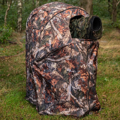 Caruba Camouflage Tente-abri à siège unique
