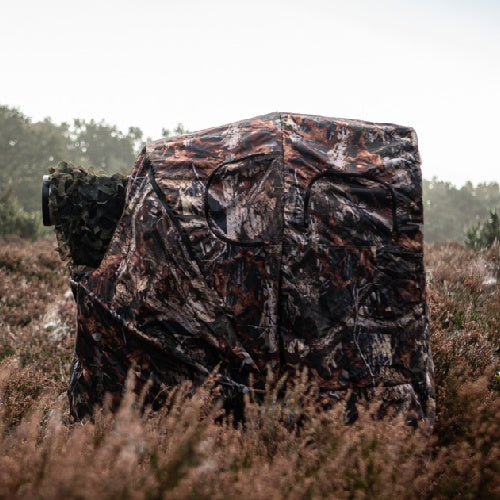 Caruba Camouflage Tente-abri à siège unique
