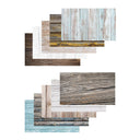 Caruba Lot de 10 toiles de fond en bois (5 x 2 à plat)