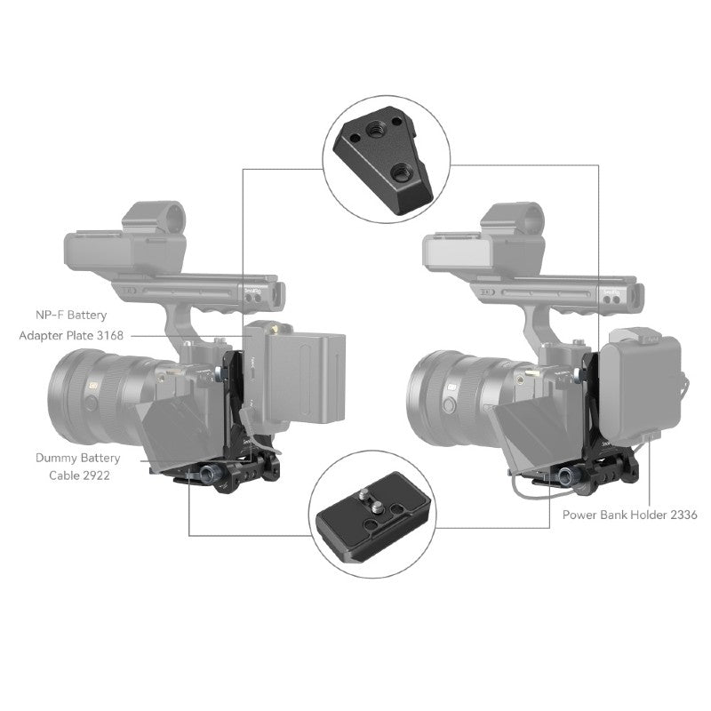 SmallRig Compact V-Mount Batterie Montage Système 4064