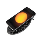 BRESSER Arcturus 60/700 AZ Carbon Design -Linsenteleskop mit Smartphone-Kameraadapter