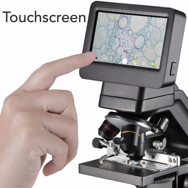 BRESSER Biolux Touch 5 MP HDMI Microscope for School and Hobby