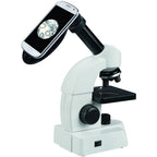 Bresser Junior 40-640x Microscope avec accessoires intelligents avec code QR pour plus d'informations