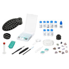 Bresser Junior 40-640x Microscope avec accessoires intelligents avec code QR pour plus d'informations