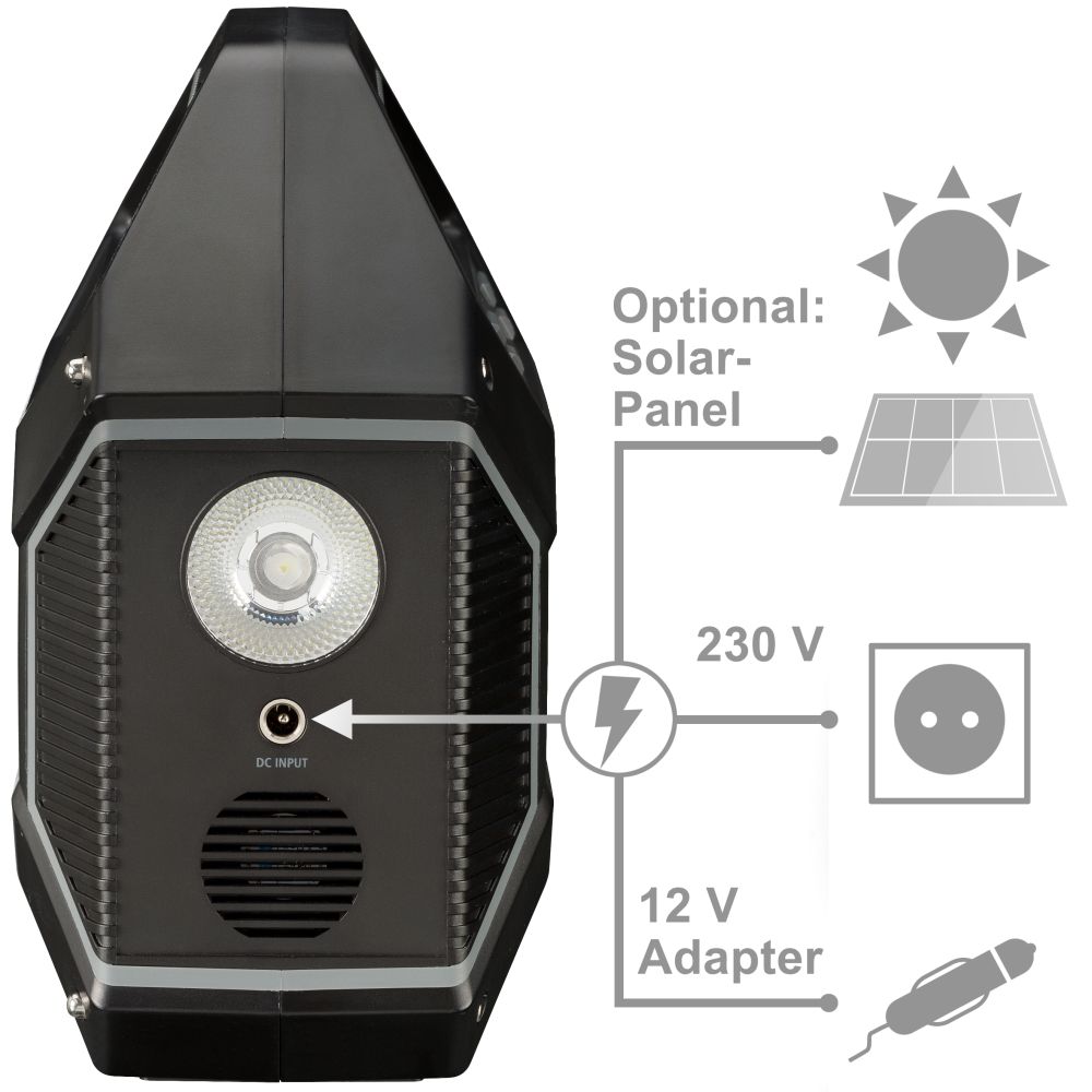 Bresser Tragbares Netzteil 100 Watt