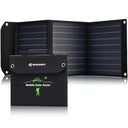 BRESSER Mobiles Solarladegerät 40 Watt mit USB- und DC-Anschluss