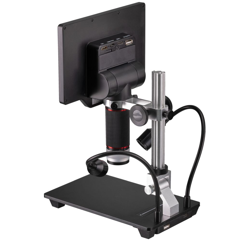 Bresser WLAN 1080P Microscope numérique 2L avec écran LCD