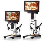 Bresser WLAN 1080P Microscope numérique 2L avec écran LCD