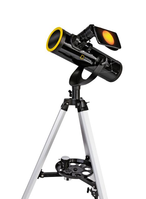 NATIONAL GEOGRAPHIC 76/350 télescope avec filtre à gaz