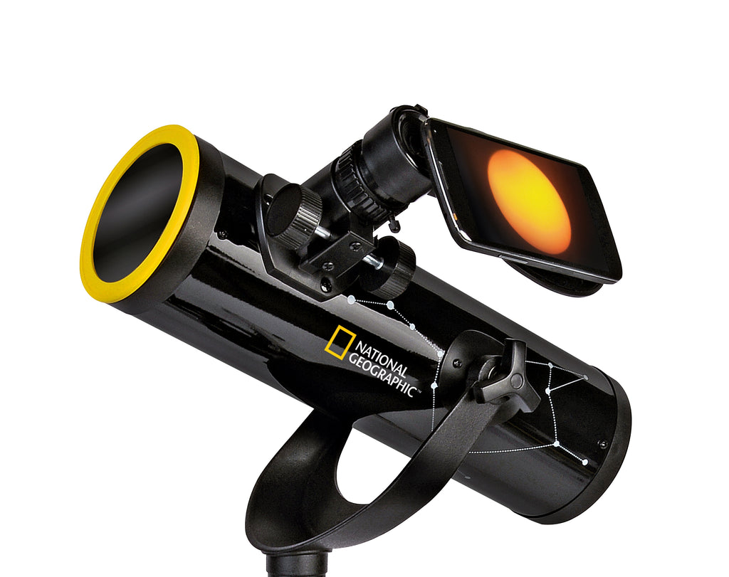 NATIONAL GEOGRAPHIC 76/350 télescope avec filtre à gaz