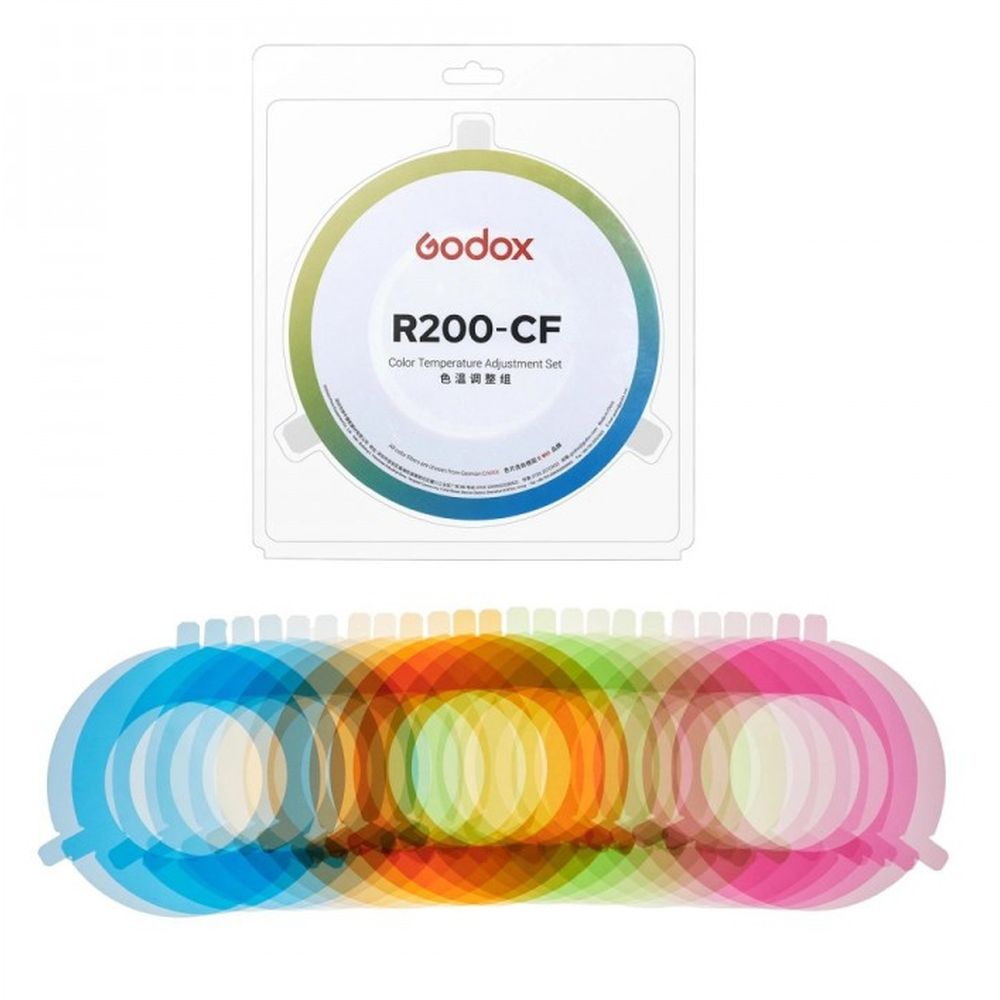 Godox R200 CF Colors Gel Kit für R200