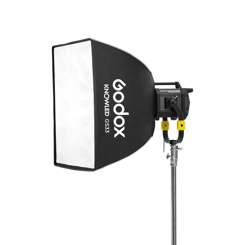 Godox GS33 Softbox 90x90 für KNOWLED MG1200Bi Bi-colour LED Lampe