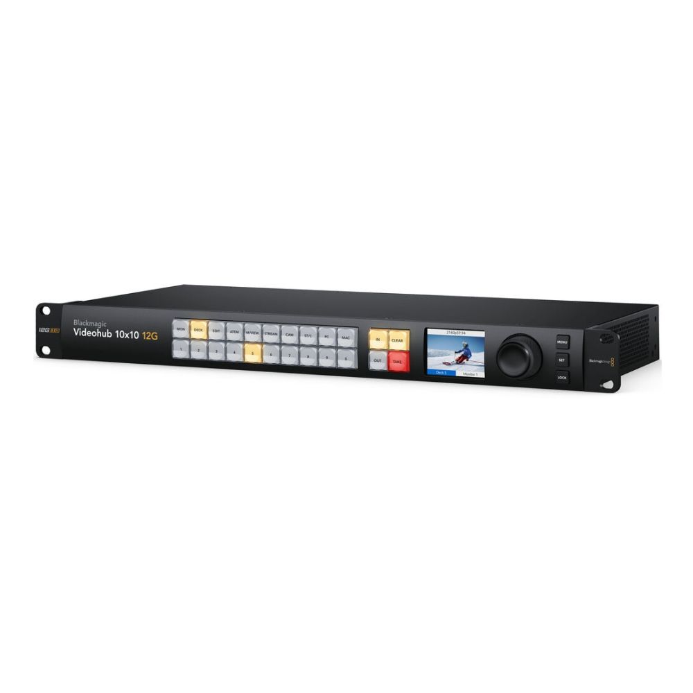Blackmagic Videohub 10x10 12G
