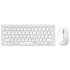 Rapoo 9600M Drahtloses Multimode Blade Combo Set, QWERTY US - Weiß