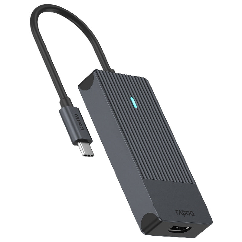 Rapoo Adaptateur multiport USB-C, 4-en-1