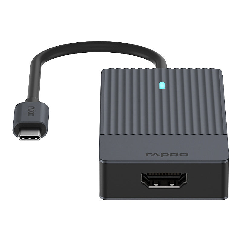 Rapoo Adaptateur multiport USB-C, 4-en-1