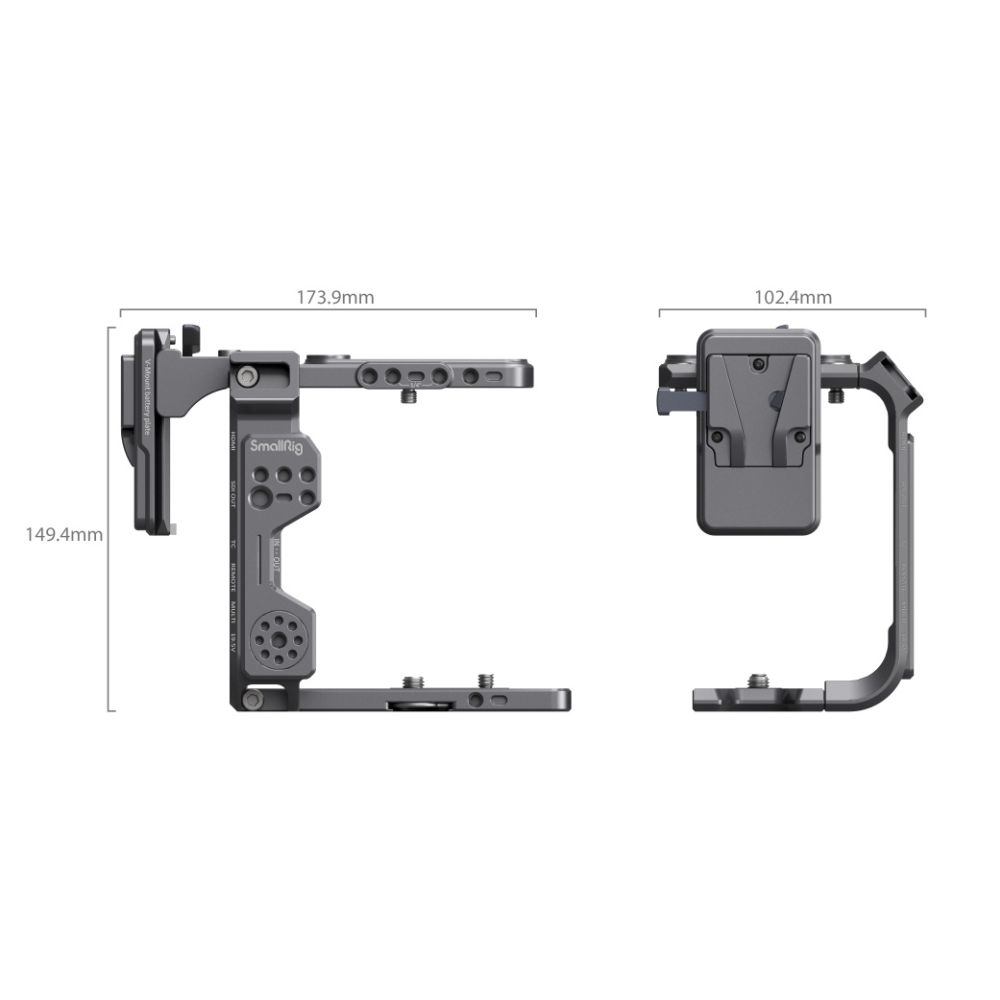 SmallRig Kit de cage pour Sony FX6 4124